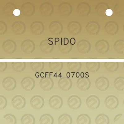 spido-gcff44-0700s