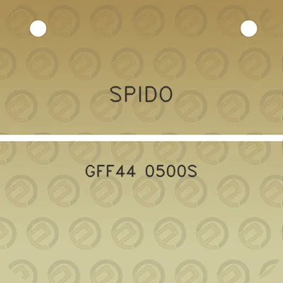 spido-gff44-0500s