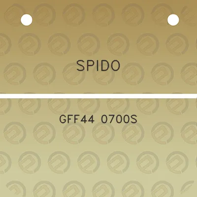 spido-gff44-0700s