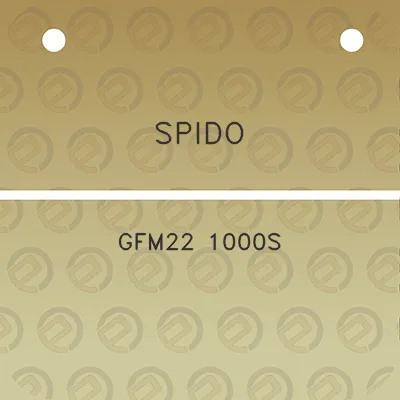 spido-gfm22-1000s