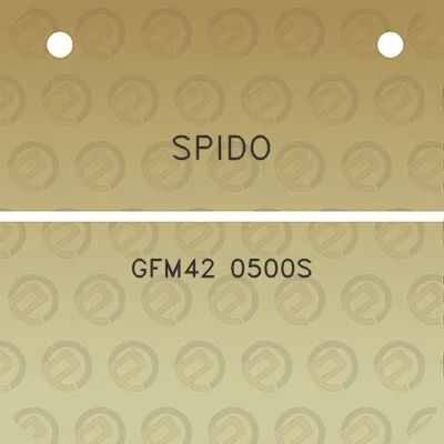 spido-gfm42-0500s