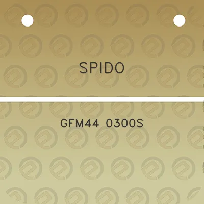 spido-gfm44-0300s