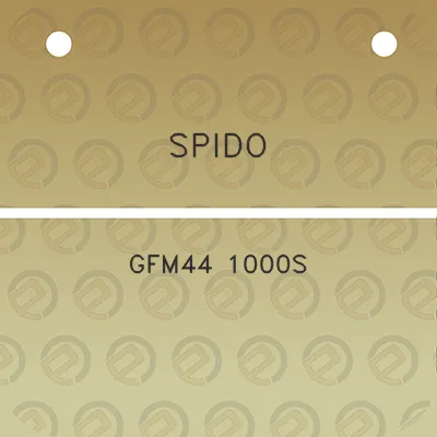 spido-gfm44-1000s