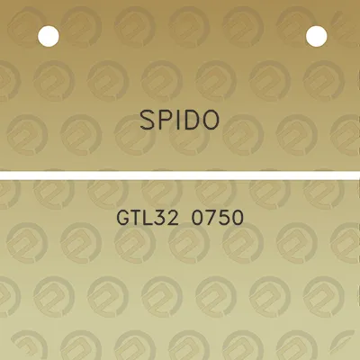 spido-gtl32-0750