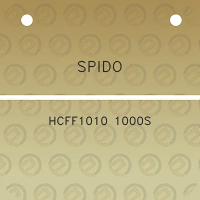 spido-hcff1010-1000s