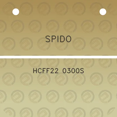 spido-hcff22-0300s