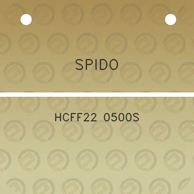 spido-hcff22-0500s