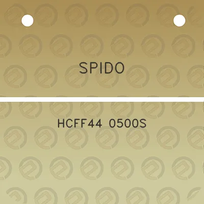 spido-hcff44-0500s