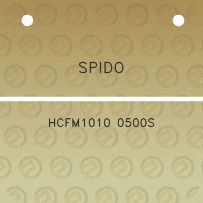 spido-hcfm1010-0500s