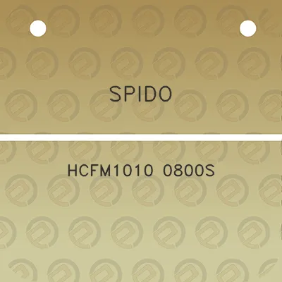 spido-hcfm1010-0800s