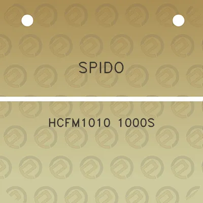 spido-hcfm1010-1000s