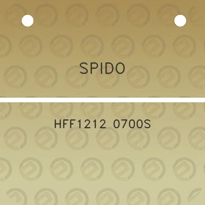 spido-hff1212-0700s