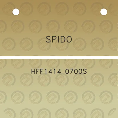 spido-hff1414-0700s