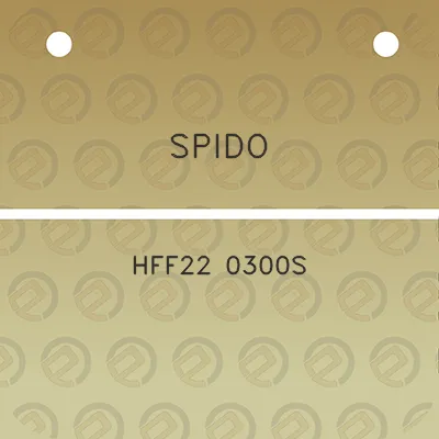 spido-hff22-0300s