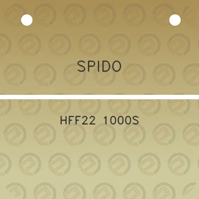 spido-hff22-1000s