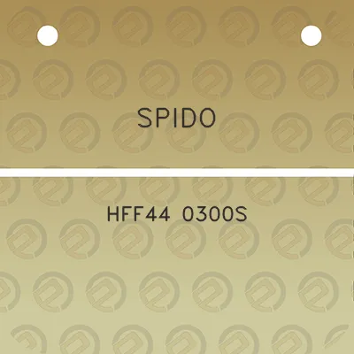 spido-hff44-0300s