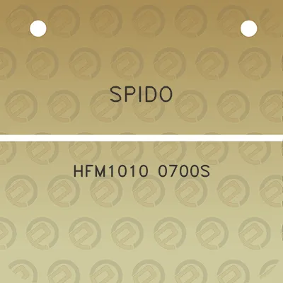 spido-hfm1010-0700s