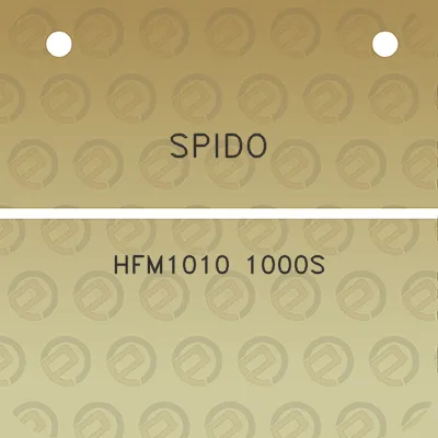 spido-hfm1010-1000s