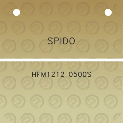 spido-hfm1212-0500s