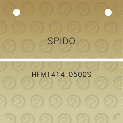 spido-hfm1414-0500s