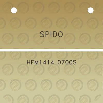 spido-hfm1414-0700s