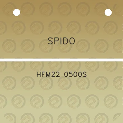 spido-hfm22-0500s