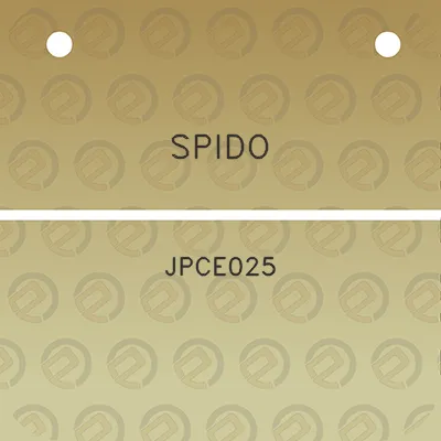 spido-jpce025