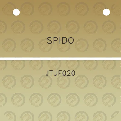 spido-jtuf020