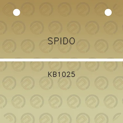 spido-kb1025