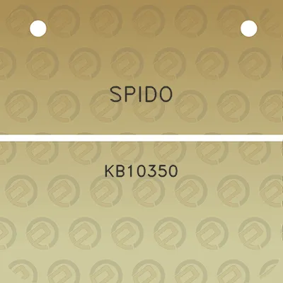 spido-kb10350