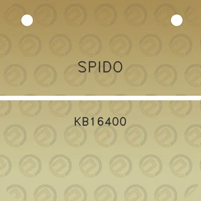 spido-kb16400