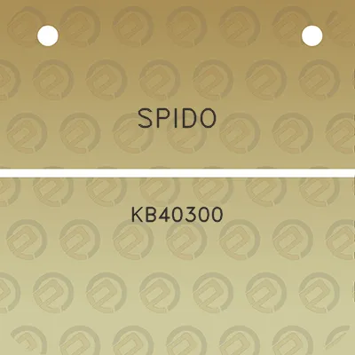 spido-kb40300