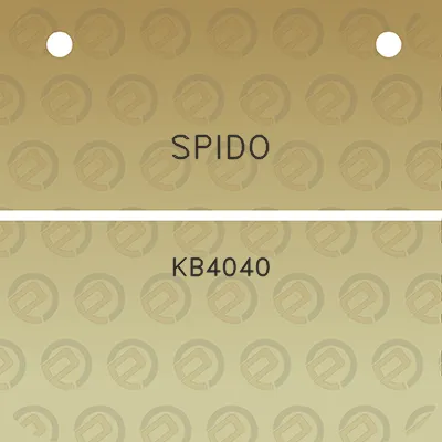 spido-kb4040