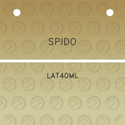 spido-lat40ml