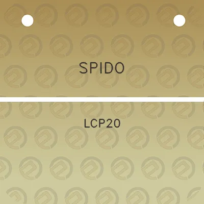 spido-lcp20