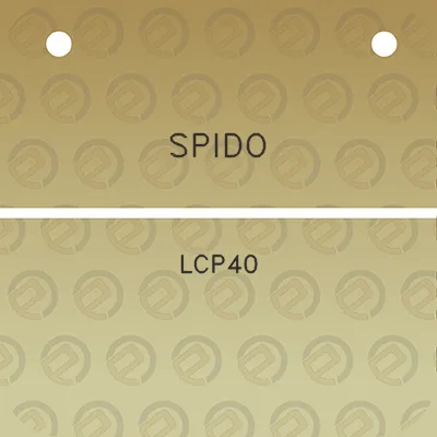 spido-lcp40