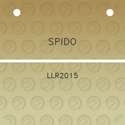 spido-llr2015