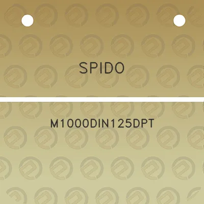 spido-m1000din125dpt