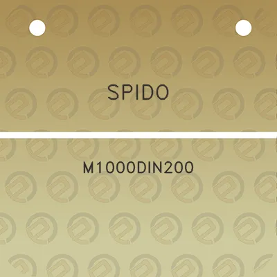 spido-m1000din200