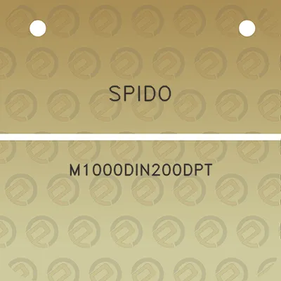 spido-m1000din200dpt