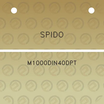 spido-m1000din40dpt