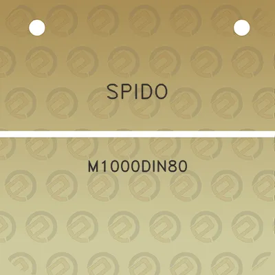 spido-m1000din80