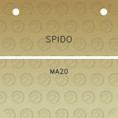 spido-ma20