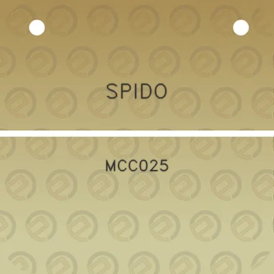 spido-mcc025