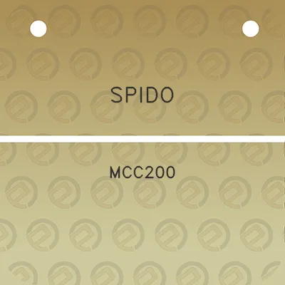 spido-mcc200