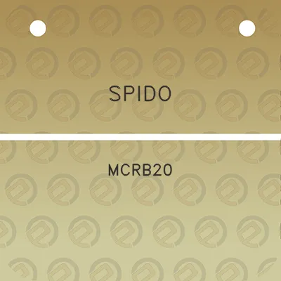 spido-mcrb20