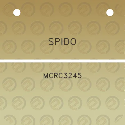 spido-mcrc3245