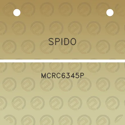 spido-mcrc6345p