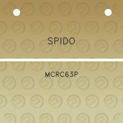 spido-mcrc63p