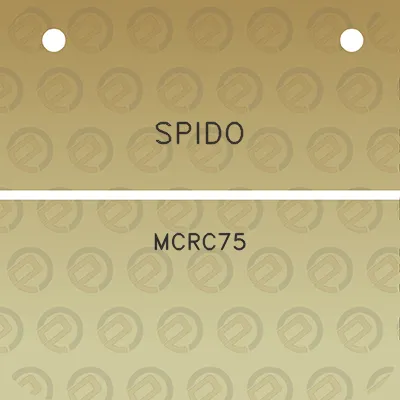 spido-mcrc75